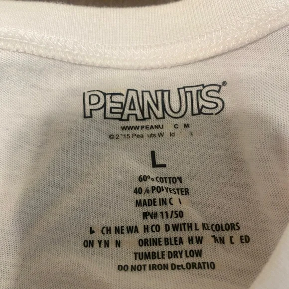 Peanuts Snoopy and Woodstock T-Shirt - Picture 2 of 2